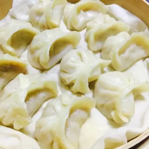 云厨房gege做的猪肉白菜蒸饺