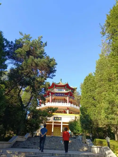 吉林市北山公园打卡,寺庙群因疫情未开放