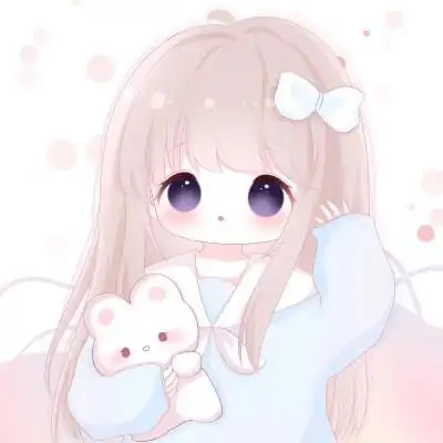 可爱萌q版女生专属卡通头像