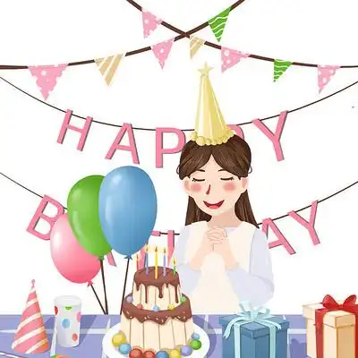 吹生日蜡烛或许愿