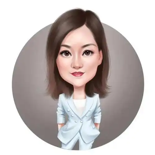 头像可以换新的啦,这款大头漫画风手绘头像更适合上班一族哦