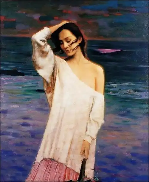 只画美女的艺术家——谢楚余人体油画作品欣赏