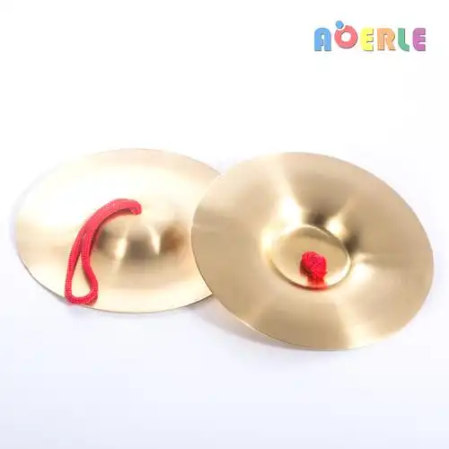 奥尔夫儿童打击乐器铹钹小学生音乐教具军镲幼儿园三句打击乐器