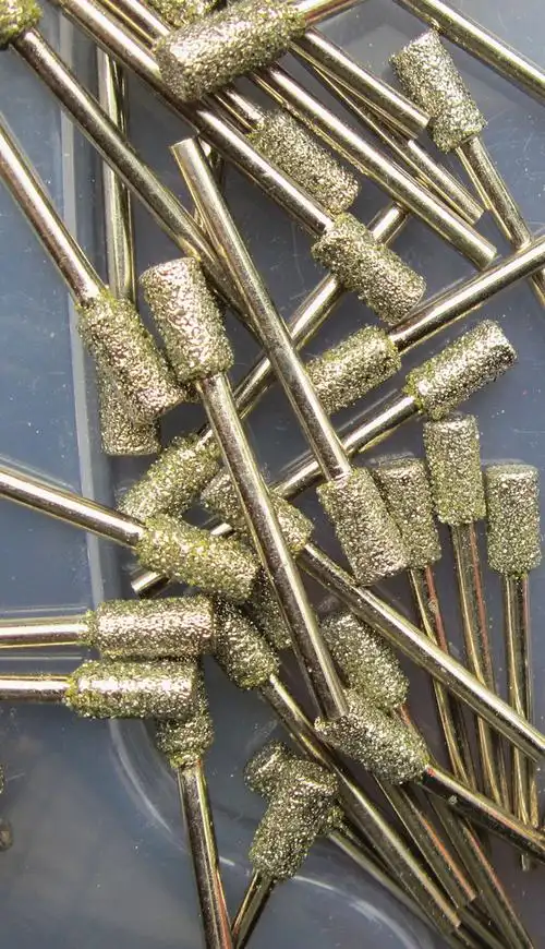 金刚石磨头_金刚石磨头 金刚砂磨棒 a针 电磨头 46目粗砂 圆柱形 多种