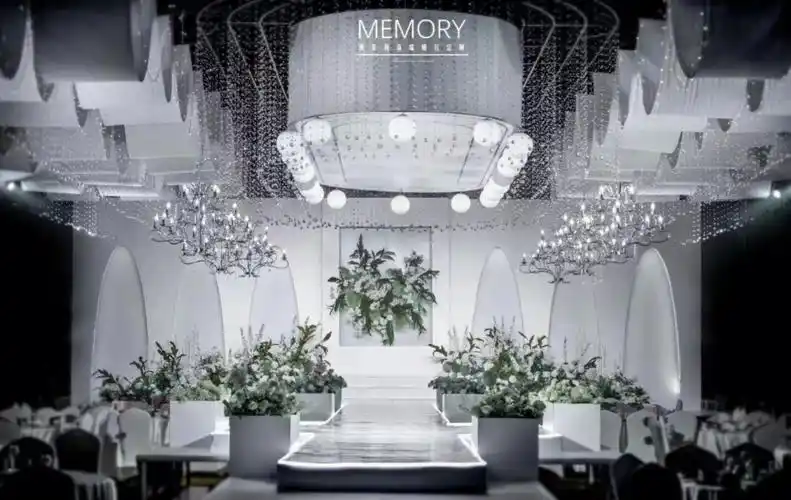 江阴婚礼白绿高级感婚礼