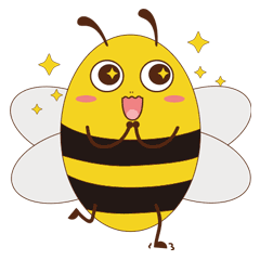 敬业蜂表情包|动漫|网络表情|田田兵 - 原创作品 - 站酷 (zcool)