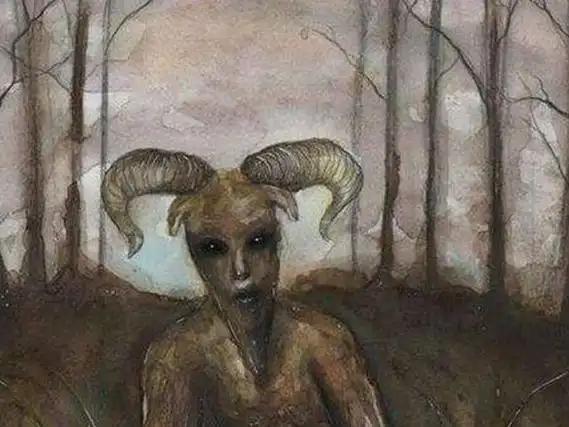 美国山羊人是美国恐怖传说中的特别生物,他有着山羊一般的腿,所以可以