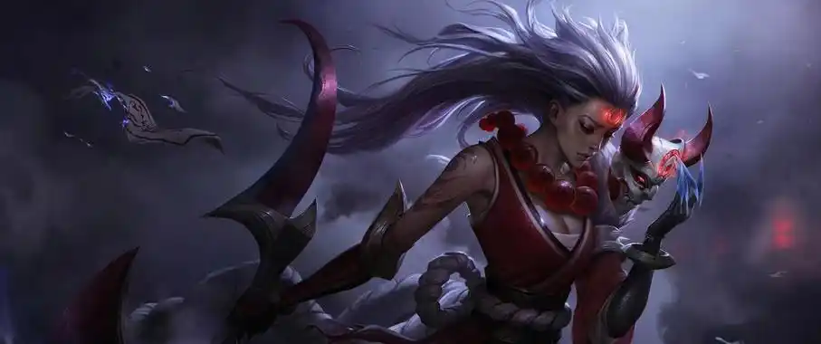 lol新皮肤猩红之月皎月女神黛安娜皮肤3440x1440壁纸