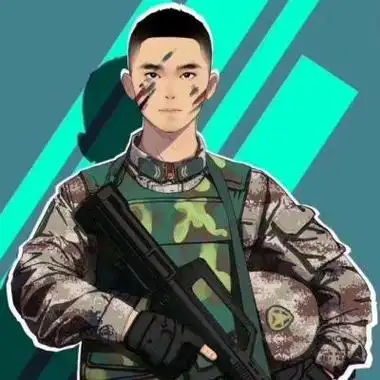 手绘军人头像送给爱国的男儿们卡通头像图片