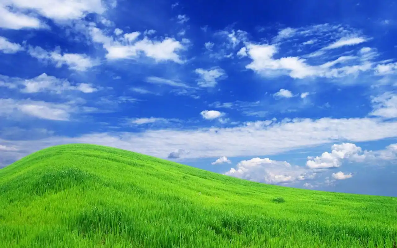 蓝天白云唯美风景图片电脑壁纸