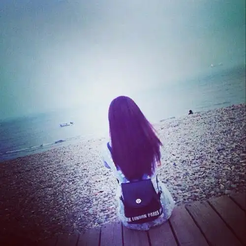 qq头像女唯美背影带字伤感图片大全_头像图片_扣扣乐园