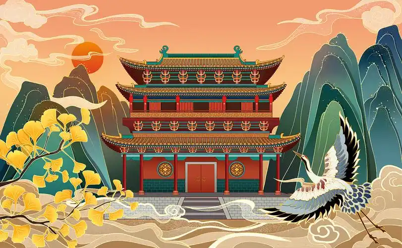 平遥古城|插画|商业插画|杉杉的画笔 - 原创作品 - 站酷 (zcool)