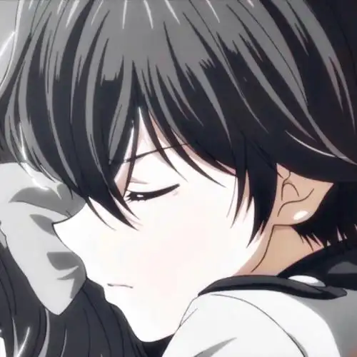 甜丧低糖动漫情侣头像看你一眼心动千万遍