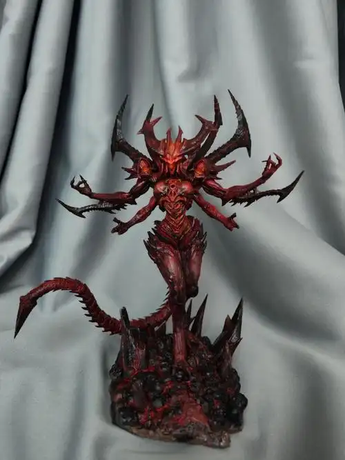 技术交流暗黑破坏神3迪亚波罗打印件制作完成