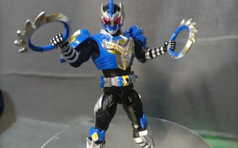 铠甲勇士铠装 风鹰铠甲 改造上色成品试玩