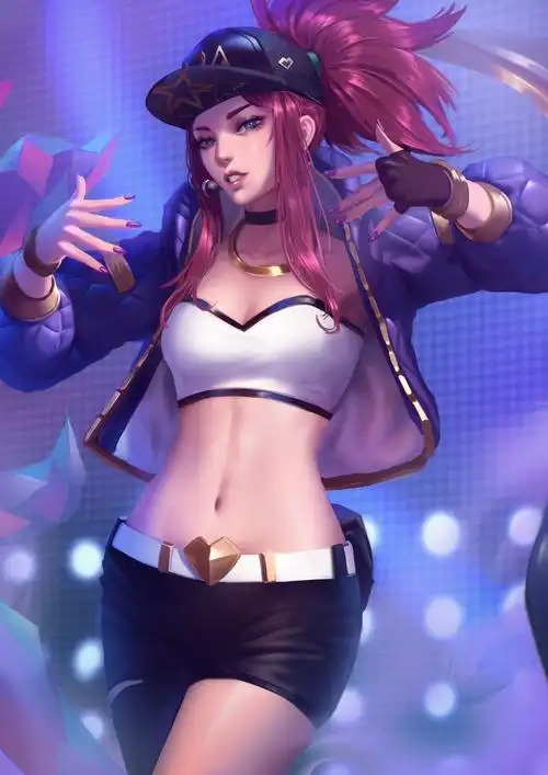 kda阿卡丽akali英雄联盟4k手机壁纸