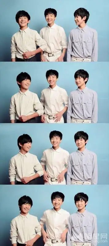 tfboys三人合照帅气可爱高清写真tfboys图片