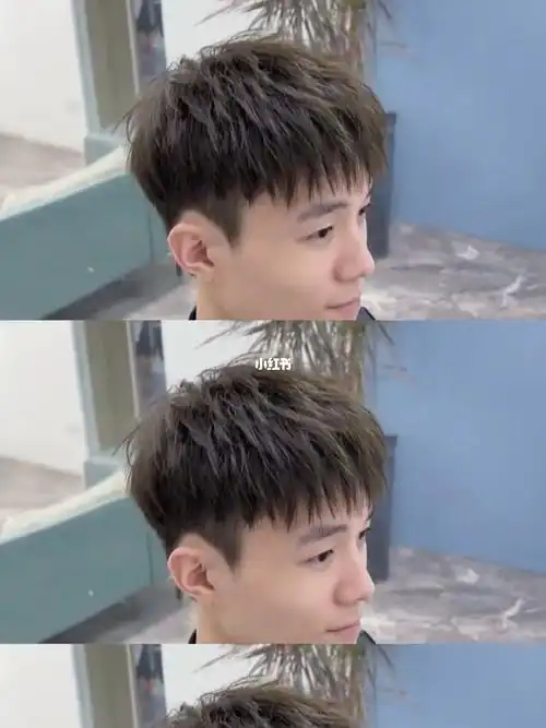 发型设计适合人群小哥哥都可以[嘻嘻[cp男士新发型纹理韩式摩根烫发型