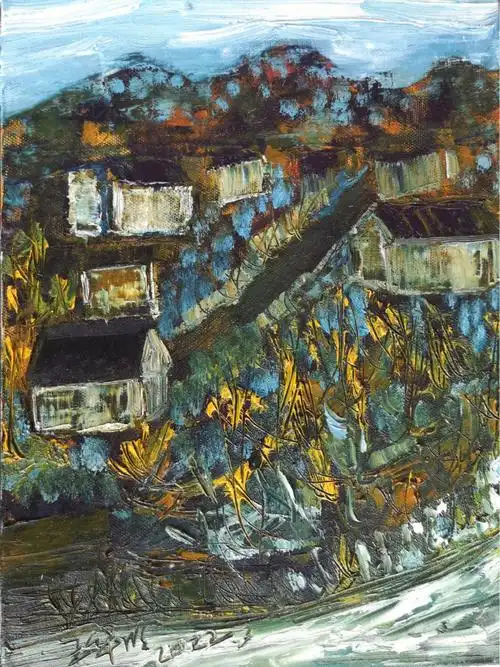 当代艺术名家原版原创手绘油画作品欣赏