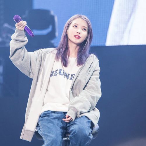 男女卫衣套头连帽衫 poem周边同款 iu李知恩11周年演唱会专辑love