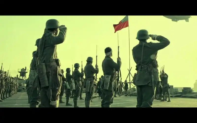 八佰~誓死护旗,国人皆如此,倭寇怎敢!