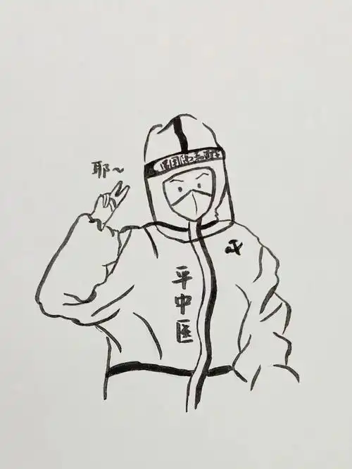 超暖心平湖白衣天使手绘漫画记录疫线故事