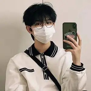 假发男奶狗碎盖学生锅盖头蓬松微分帅气短直发韩版日系逼真全头套