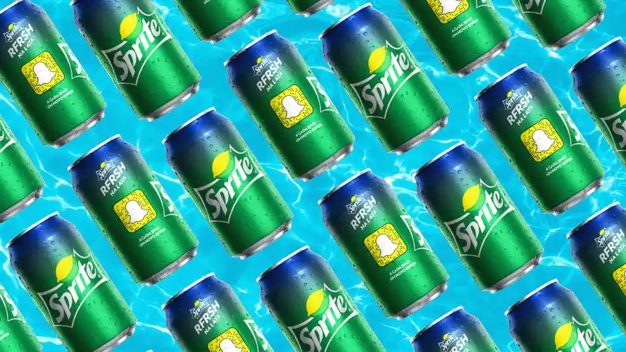 雪碧广告平面设计 - 国内设计