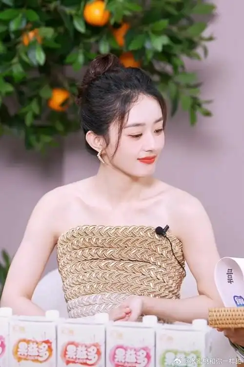 赵丽颖油画妆##赵丽颖全新高定##赵丽颖油画里的美人