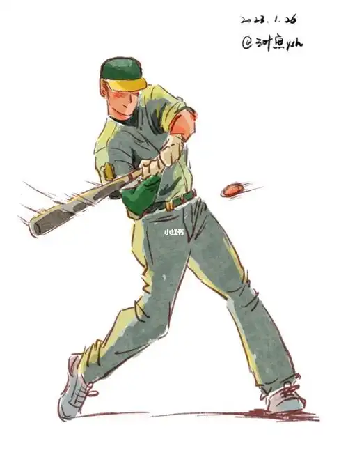 速写练习28 | 好喜欢今天这组棒球!