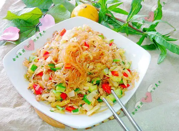 炒粉丝的做法