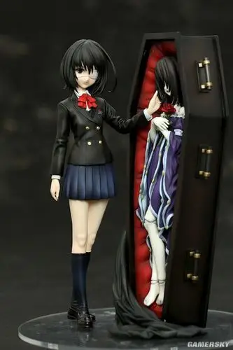 眼罩娘与阴森人偶another见崎鸣手办欣赏