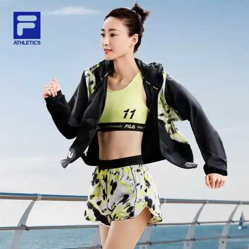 外套filaathletics斐乐王丽坤同款女运运动2021夏季运动茄克