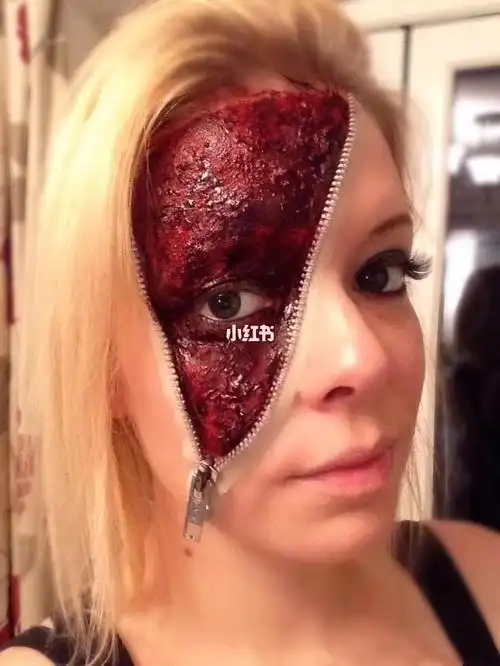 特效化妆伤效 以上是我做的一些小效果 影视剧中演员受伤得镜头多是