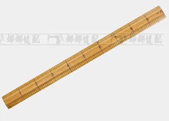 1米竹尺100厘米直尺量衣尺木尺教学尺市寸厘米尺子裁缝尺量布尺 一尺