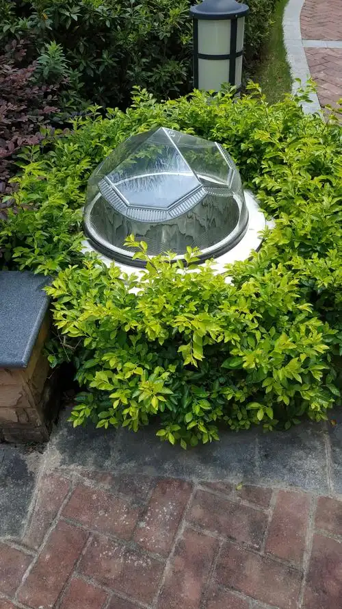 地下室光导管利用,可增加地下室自然通风采光