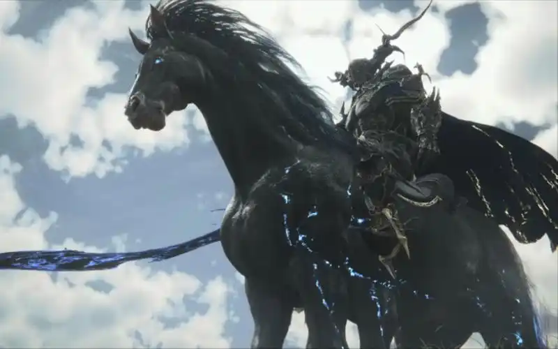 ps5《最终幻想16》奥丁霸气登场!进攻巴哈姆特!