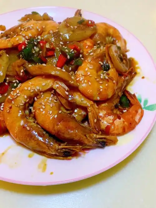 周末小厨房油焖大虾