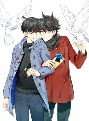 名侦探柯南:当工藤新一遇上怪盗基德,快新他不香吗