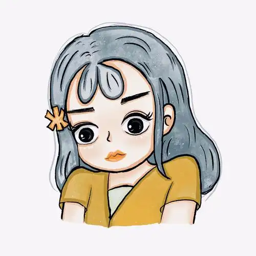 女生歪头可爱头像