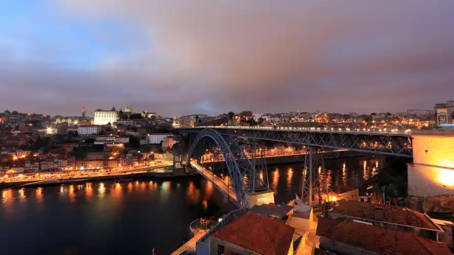 欧洲,城市,埃菲尔桥,夜晚,照明图片,4k高清风景图片,娟娟壁纸