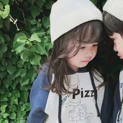 情侣头像可爱小孩两张配对高清伴你成长陪你捣蛋