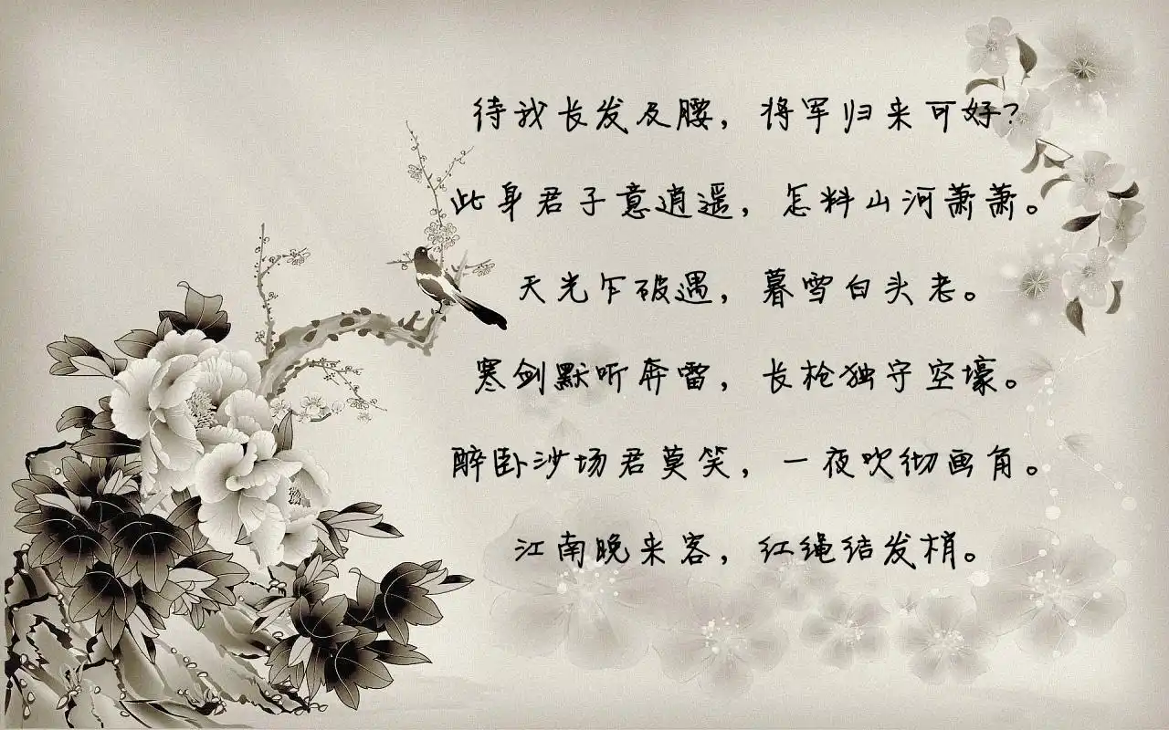 唯美古风句子摘抄