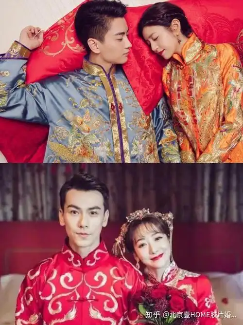 明星中式秀禾婚纱照合集78你最喜欢哪一个