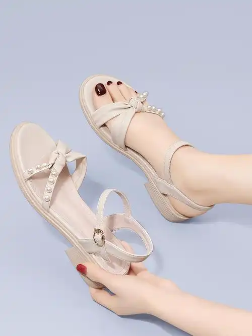 凉鞋女款平底低跟