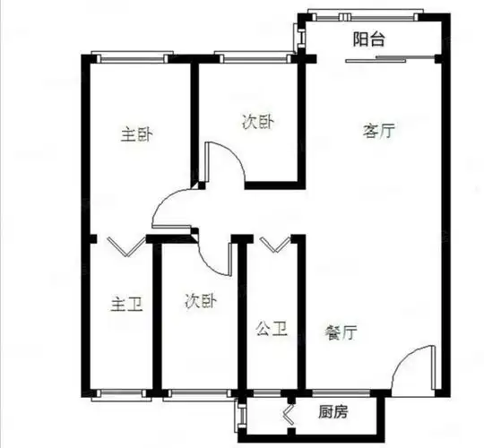 江南世家3室2厅2卫109.34㎡南北311万