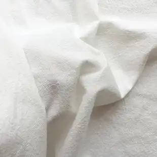 ins白色背景布棉麻纹理挂墙背景布韩国白布野餐布拍摄道具