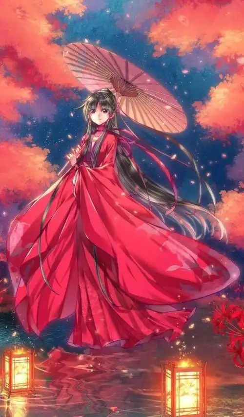 十二星座专属古风少女,射手座是世中仙人,狮子座的红衣飘飘!