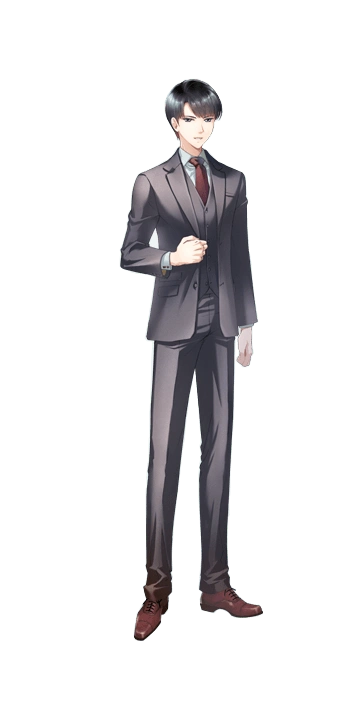 动漫人物西服男