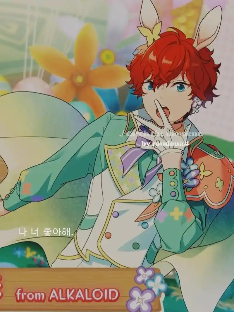 天城一彩 #偶像梦幻祭2存一下兔彩修图壁纸(虽说是修图但其 - 抖音